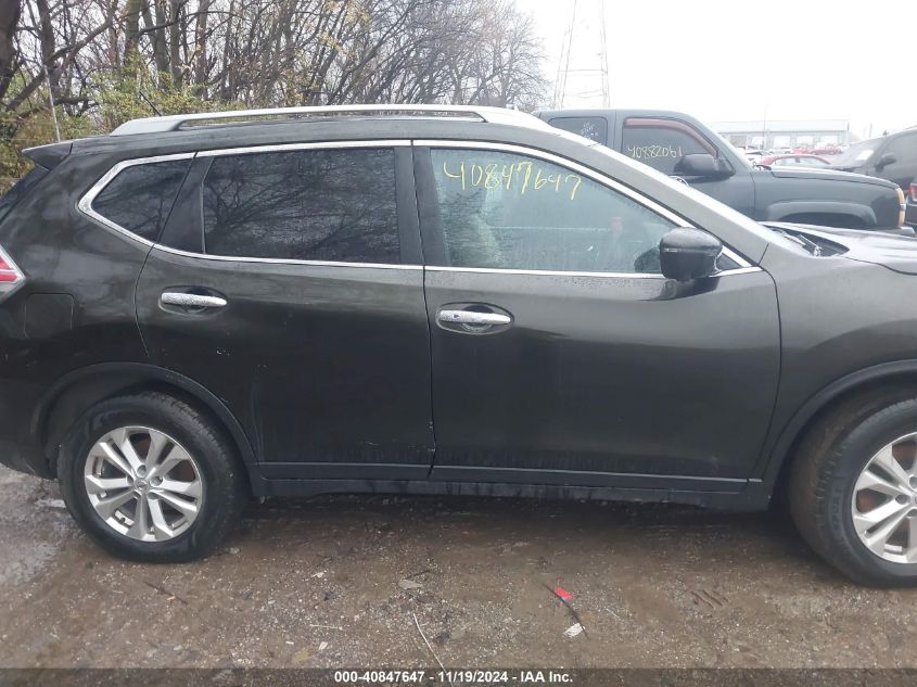 2016 Nissan Rogue Sv VIN: 5N1AT2MM0GC921448 Lot: 40847647