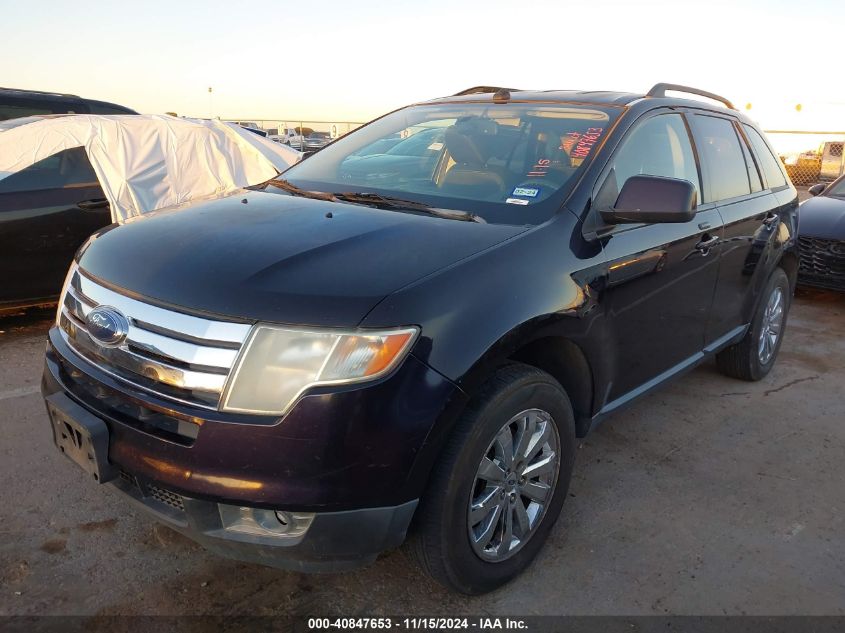 2007 Ford Edge Sel Plus VIN: 2FMDK49C47BA59458 Lot: 40847653