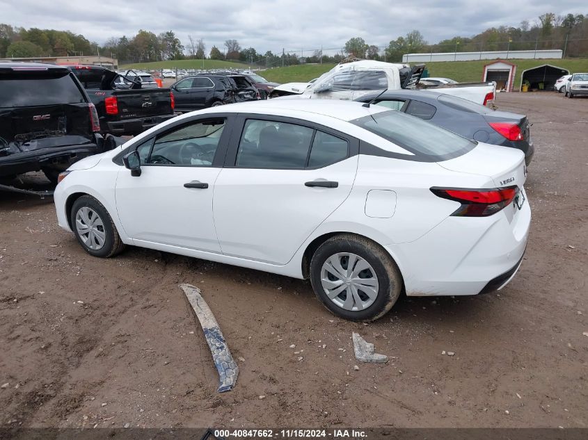 2023 Nissan Versa 1.6 S Xtronic Cvt VIN: 3N1CN8DV9PL822413 Lot: 40847662