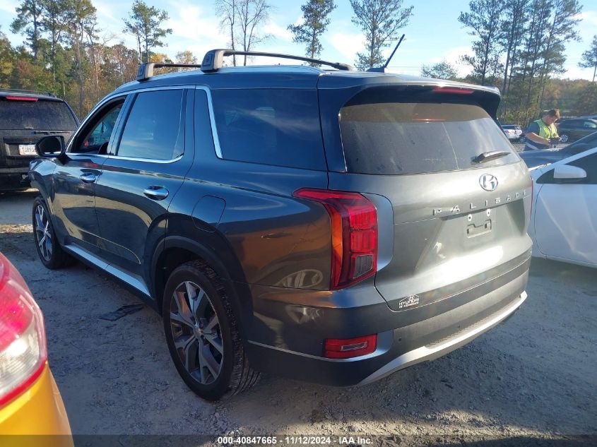 2022 Hyundai Palisade Sel VIN: KM8R34HE4NU378730 Lot: 40847665