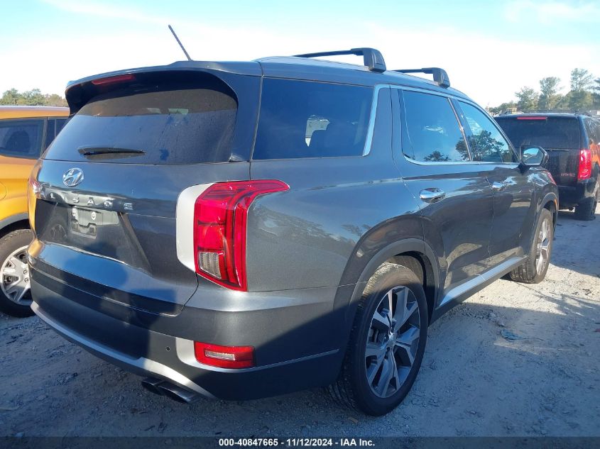 2022 Hyundai Palisade Sel VIN: KM8R34HE4NU378730 Lot: 40847665