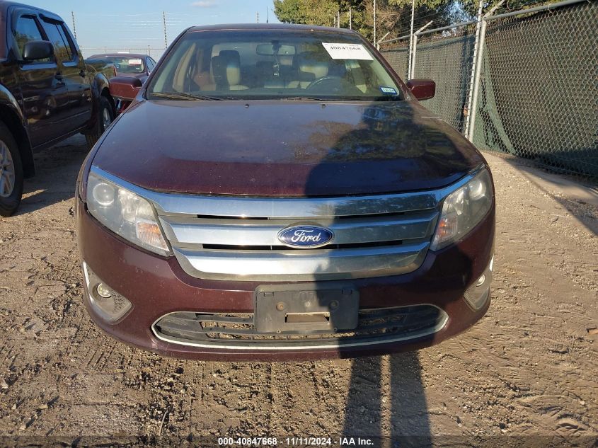 2012 Ford Fusion Sel VIN: 3FAHP0JAXCR349134 Lot: 40847668