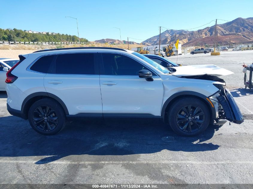 2024 Honda Cr-V Hybrid Sport Touring VIN: 5J6RS6H9XRL027753 Lot: 40847671