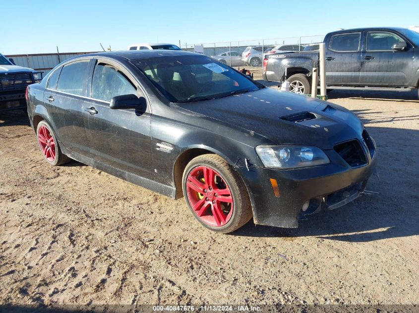 2008 Pontiac G8 VIN: 6G2ER57788L140939 Lot: 40847676