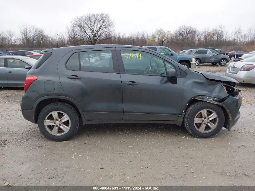 2020 Chevrolet Trax Awd Ls VIN: 3GNCJNSB7LL193963 Lot: 40847691