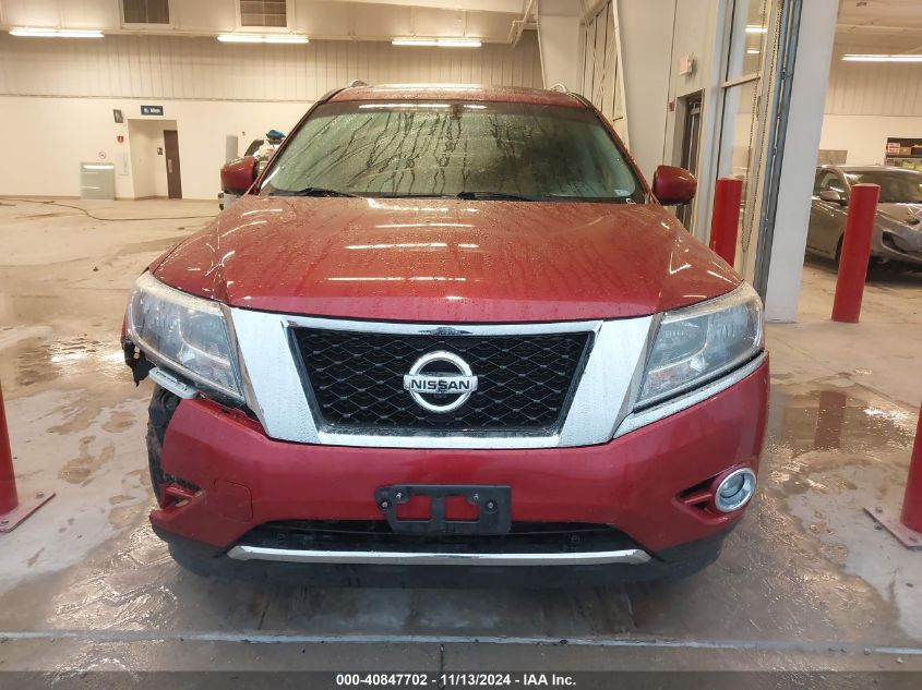 2015 Nissan Pathfinder Sl VIN: 5N1AR2MM8FC665928 Lot: 40847702