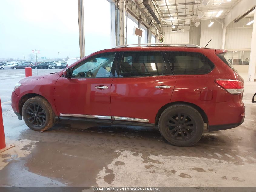 2015 Nissan Pathfinder Sl VIN: 5N1AR2MM8FC665928 Lot: 40847702