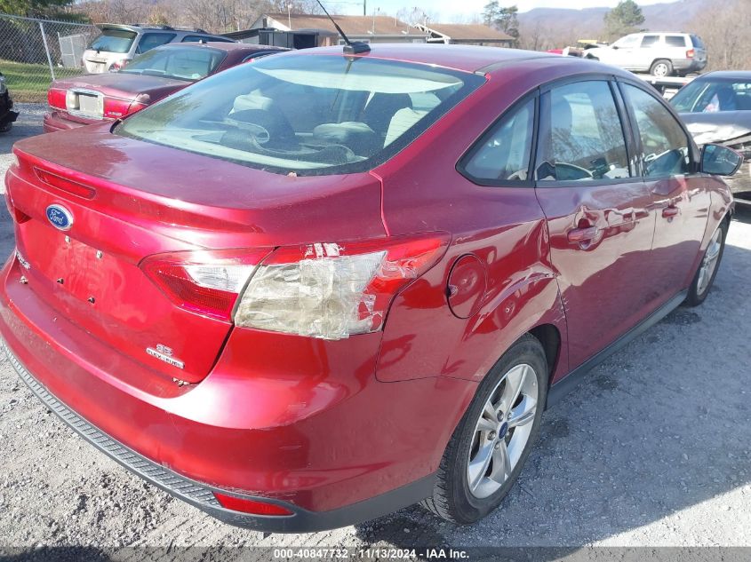 2014 Ford Focus Se VIN: 1FADP3F27EL447394 Lot: 40847732