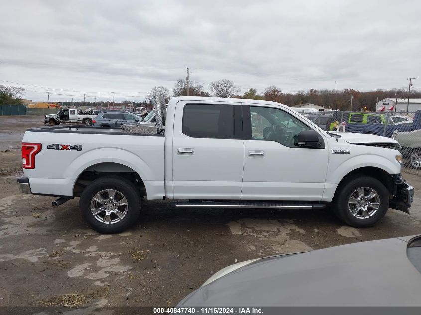 2017 Ford F-150 Xlt VIN: 1FTEW1EFXHFA58326 Lot: 40847740