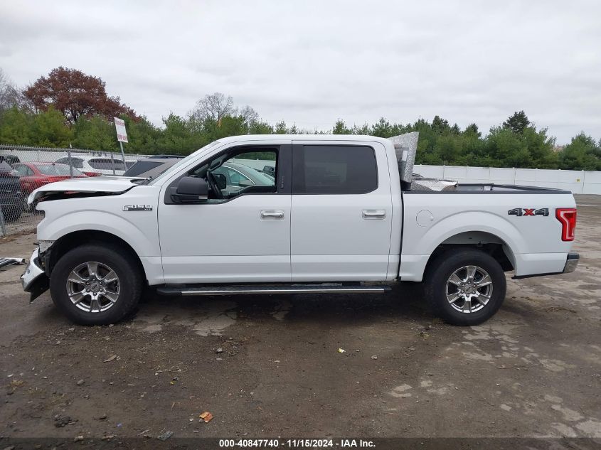 2017 Ford F-150 Xlt VIN: 1FTEW1EFXHFA58326 Lot: 40847740