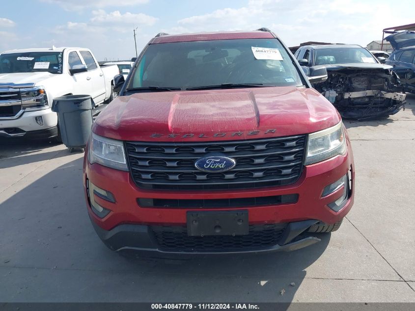 2017 Ford Explorer Xlt VIN: 1FM5K7D82HGA93093 Lot: 40847779