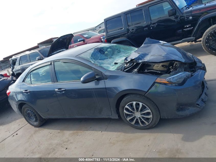 2018 Toyota Corolla Le VIN: 2T1BURHE0JC096933 Lot: 40847783