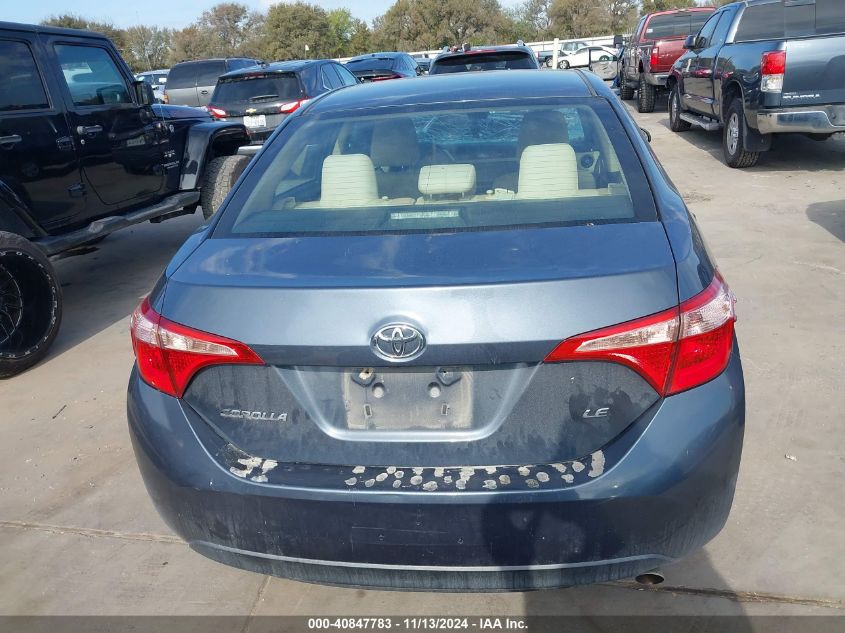 2018 TOYOTA COROLLA LE - 2T1BURHE0JC096933