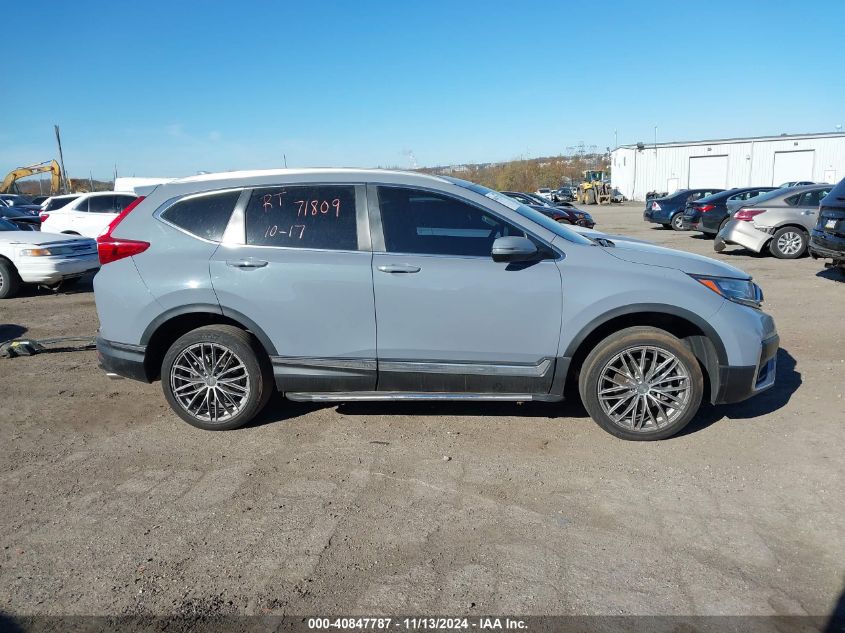 2020 Honda Cr-V Awd Touring VIN: 2HKRW2H92LH679023 Lot: 40847787