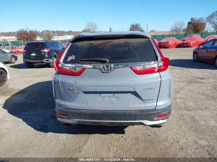 2020 Honda Cr-V Awd Touring VIN: 2HKRW2H92LH679023 Lot: 40847787