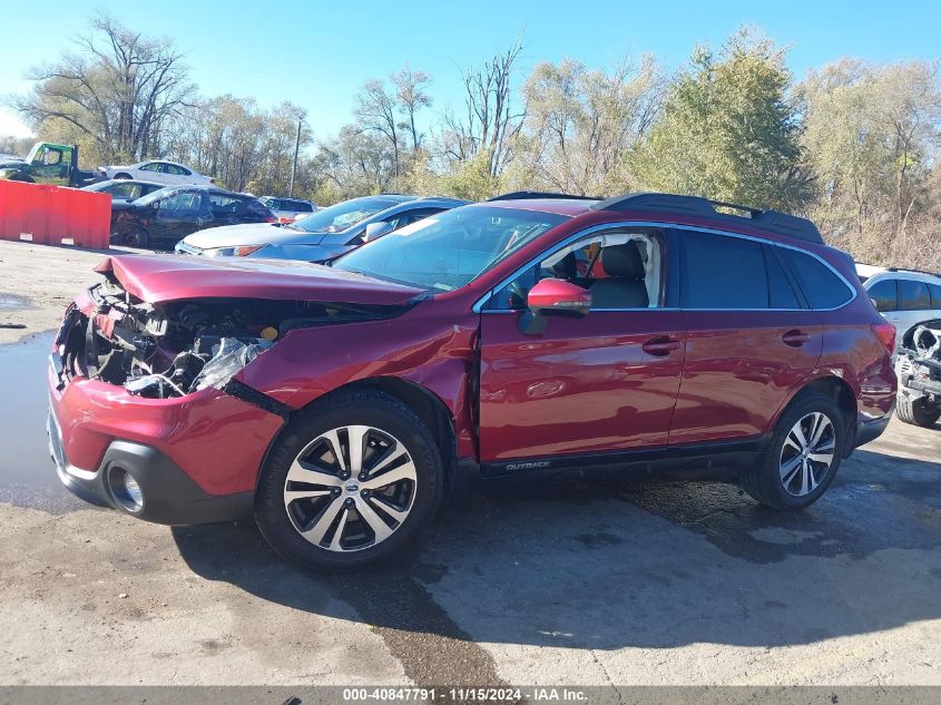 2018 Subaru Outback 2.5I Limited VIN: 4S4BSANC0J3271907 Lot: 40847791