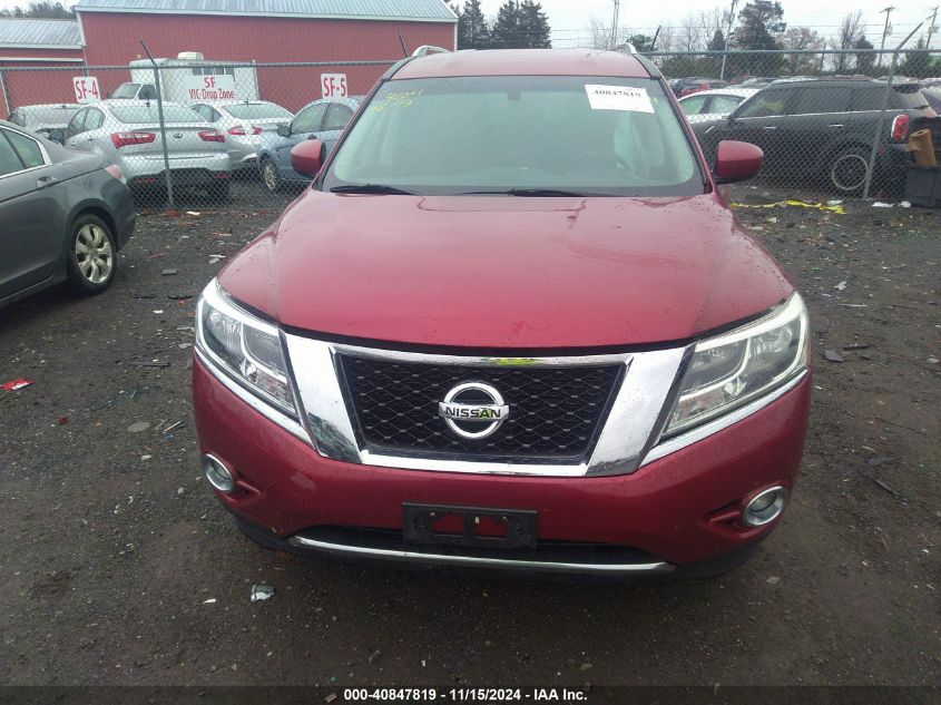 2016 Nissan Pathfinder Sv VIN: 5N1AR2MM7GC636440 Lot: 40847819