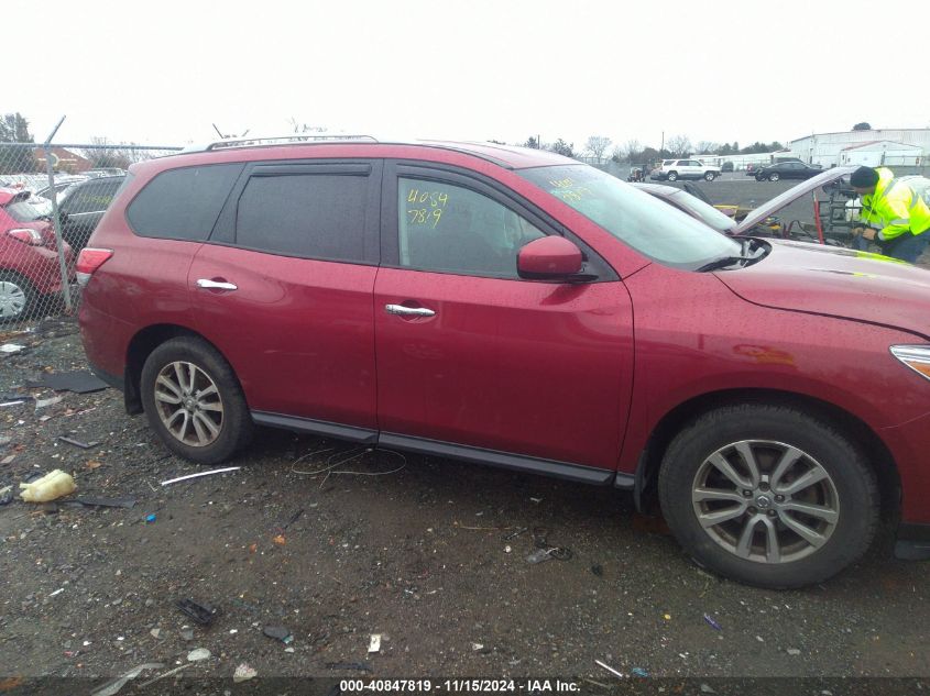 2016 Nissan Pathfinder Sv VIN: 5N1AR2MM7GC636440 Lot: 40847819