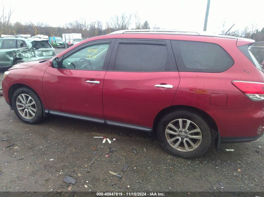 2016 Nissan Pathfinder Sv VIN: 5N1AR2MM7GC636440 Lot: 40847819