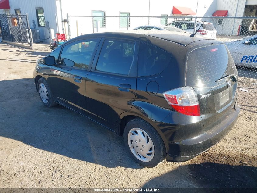 VIN JHMGE8H39DC044188 2013 HONDA FIT no.3