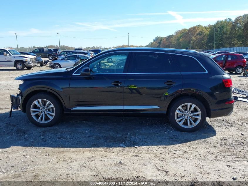 2018 Audi Q7 3.0T Premium VIN: WA1LAAF79JD032986 Lot: 40847839