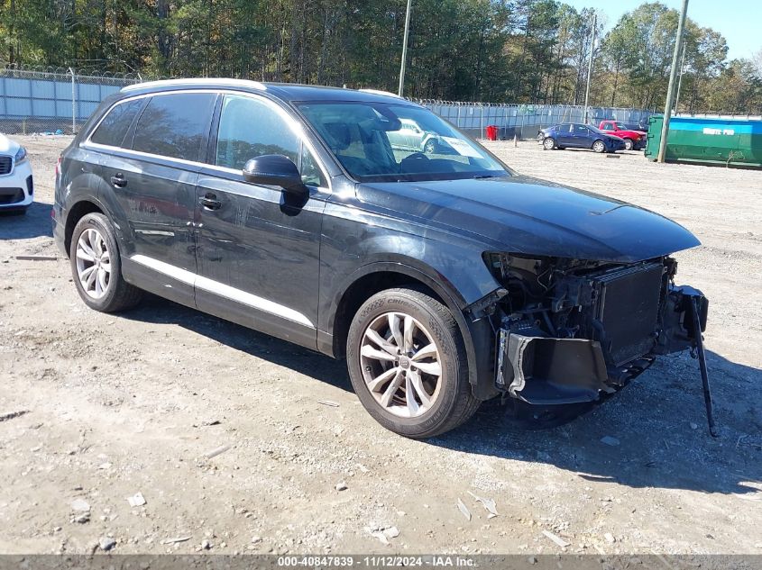 2018 Audi Q7 3.0T Premium VIN: WA1LAAF79JD032986 Lot: 40847839