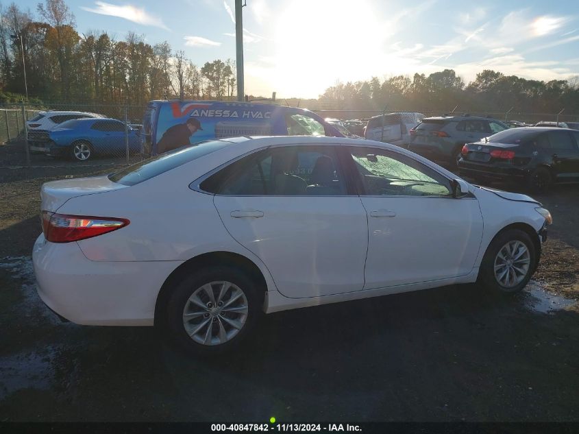 2016 Toyota Camry Le VIN: 4T1BF1FK9GU573094 Lot: 40847842