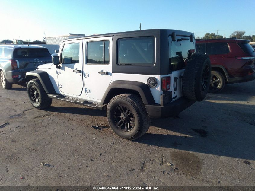 2016 Jeep Wrangler Unlimited Sport VIN: 1C4BJWDG5GL125049 Lot: 40847864