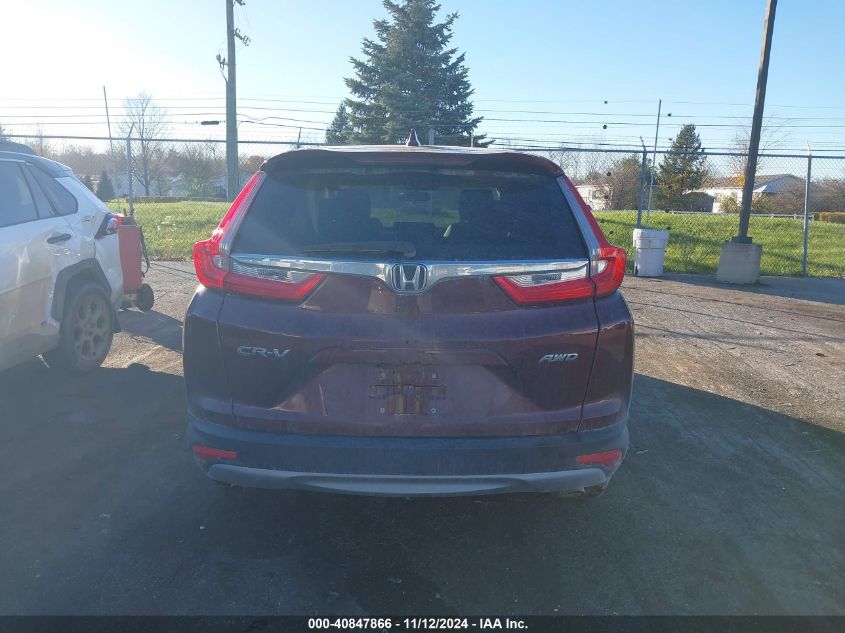 2019 Honda Cr-V Ex VIN: 2HKRW2H54KH656967 Lot: 40847866