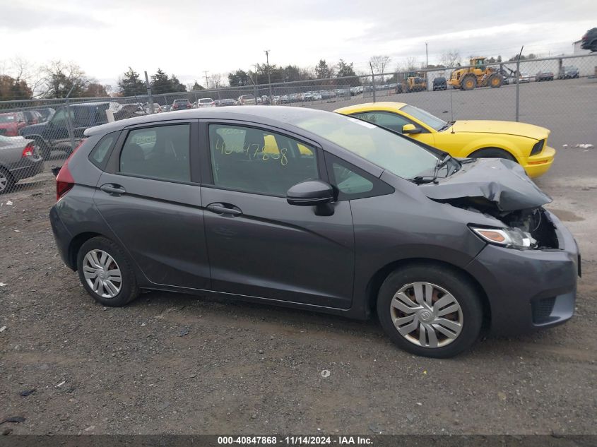 2015 Honda Fit Lx VIN: 3HGGK5H50FM738085 Lot: 40847868