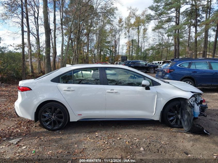 2023 Toyota Corolla Hybrid Se Infrared VIN: JTDBDMHEXPJ002539 Lot: 40847875