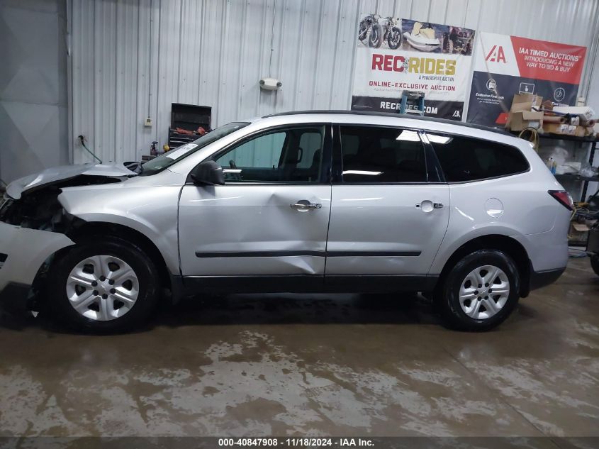 2013 Chevrolet Traverse Ls VIN: 1GNKVFED2DJ211703 Lot: 40847908