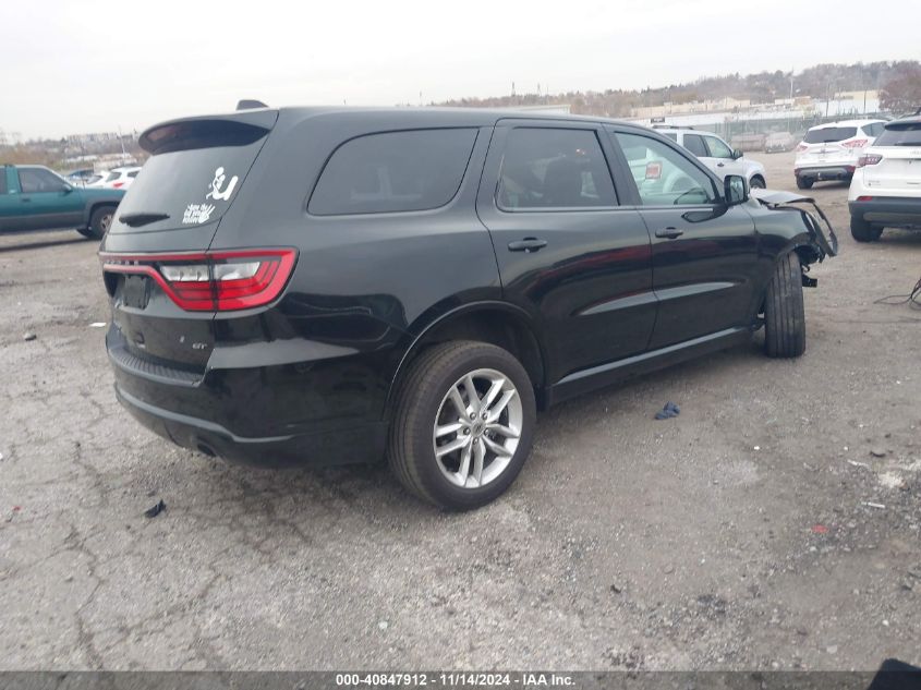 VIN 1C4RDJDG2MC716038 2021 DODGE DURANGO no.4