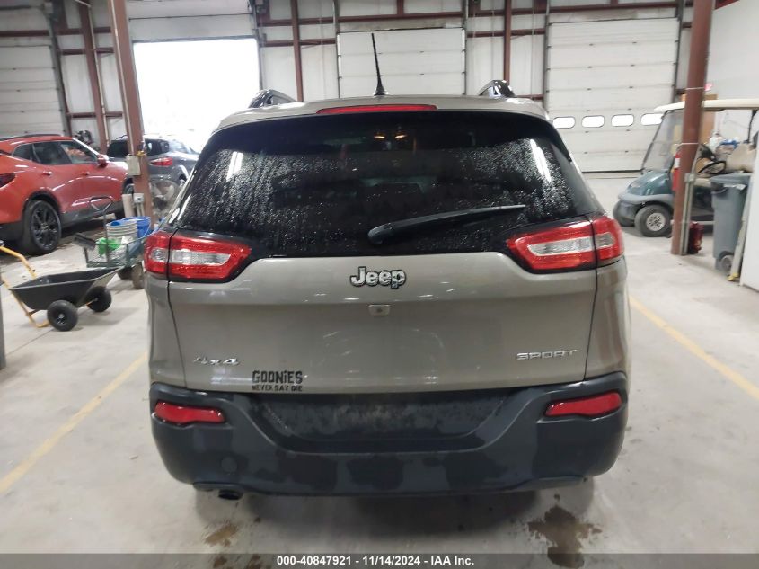 2016 Jeep Cherokee Sport VIN: 1C4PJMAB5GW246889 Lot: 40847921