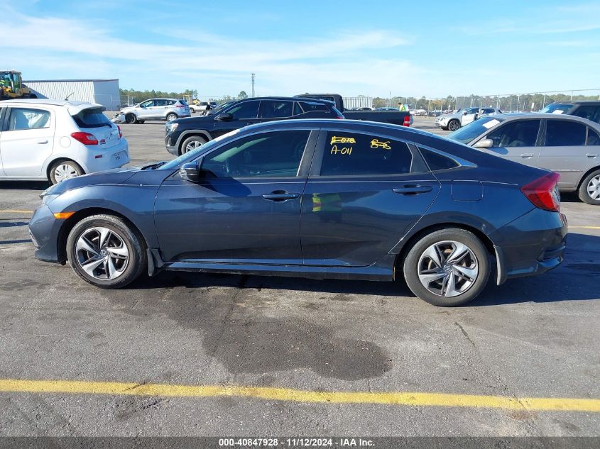 2019 Honda Civic Lx VIN: 19XFC2F6XKE048608 Lot: 40847928