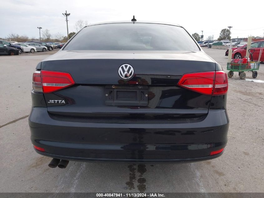 2015 Volkswagen Jetta 2.0L S VIN: 3VW2K7AJ7FM244802 Lot: 40847941