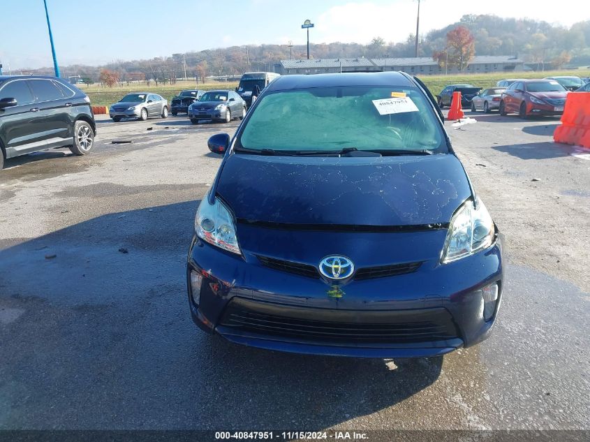 2012 Toyota Prius VIN: JTDKN3DULC1540245 Lot: 40847951