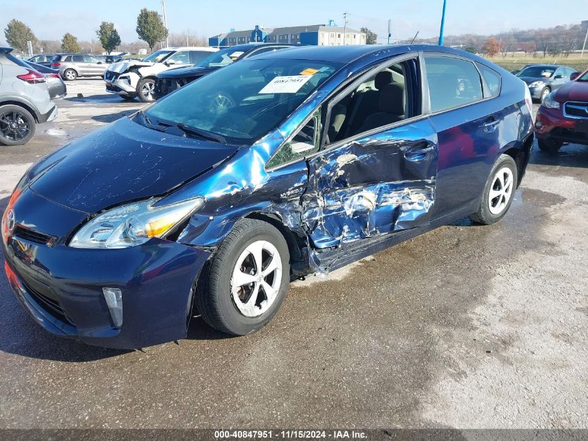 2012 Toyota Prius VIN: JTDKN3DULC1540245 Lot: 40847951