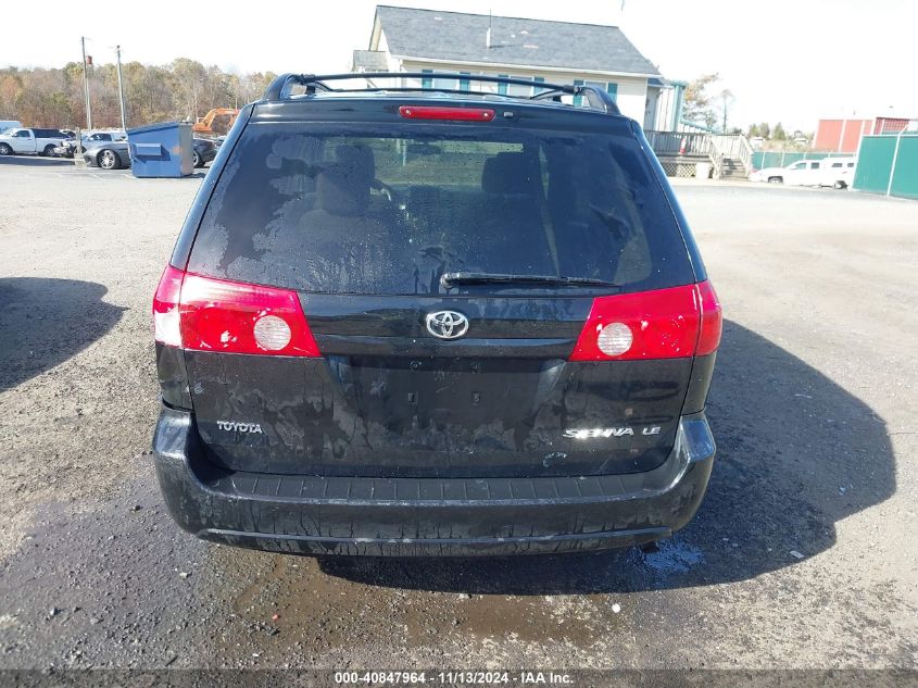 2008 Toyota Sienna Le VIN: 5TDZK23C38S207655 Lot: 40847964