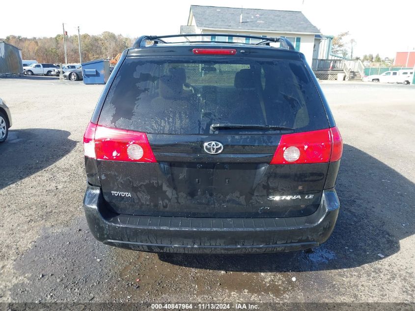 2008 Toyota Sienna Le VIN: 5TDZK23C38S207655 Lot: 40847964