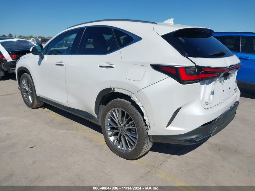 VIN JTJHKCEZXN5004487 2022 Lexus NX 350H, Luxury no.3