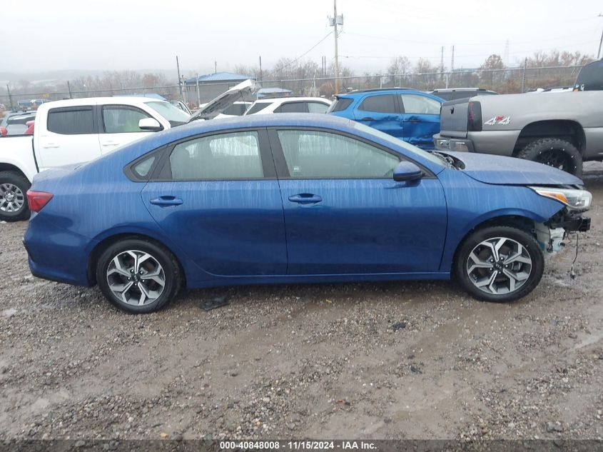 2021 Kia Forte Lxs VIN: 3KPF24AD3ME343377 Lot: 40848008