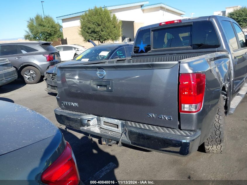 2013 Nissan Titan Sv VIN: 1N6AA0EJ1DN307606 Lot: 40848016