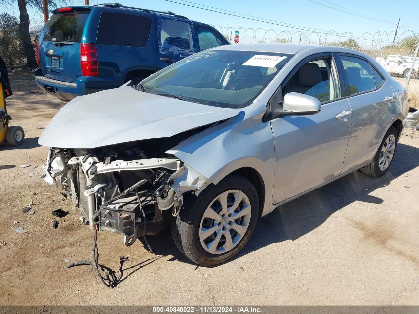 2017 Toyota Corolla Le VIN: 2T1BURHE2HC807865 Lot: 40848022