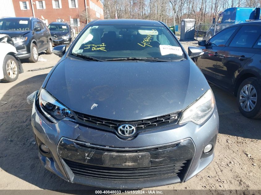 2015 Toyota Corolla S Plus VIN: 2T1BURHE4FC269151 Lot: 40848033