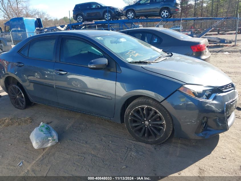 2015 Toyota Corolla S Plus VIN: 2T1BURHE4FC269151 Lot: 40848033