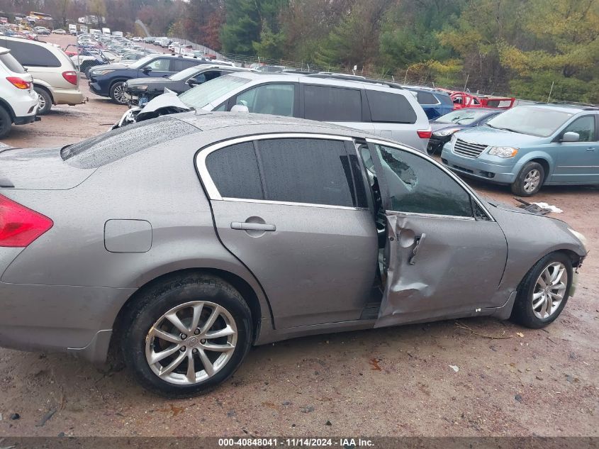 2009 Infiniti G37X VIN: JNKCV61F09M052818 Lot: 40848041