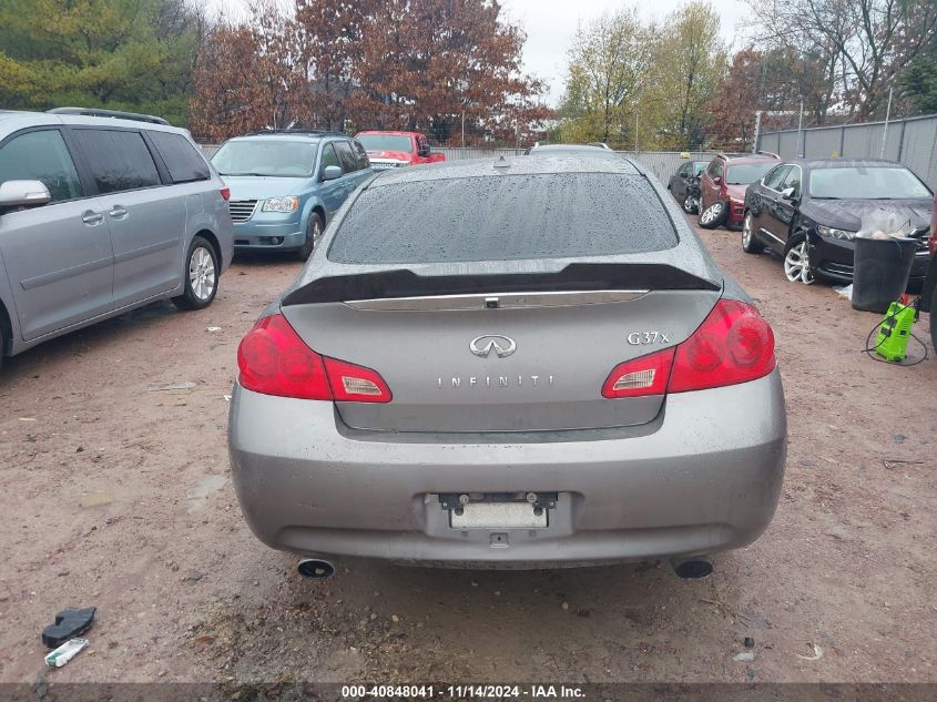 2009 Infiniti G37X VIN: JNKCV61F09M052818 Lot: 40848041