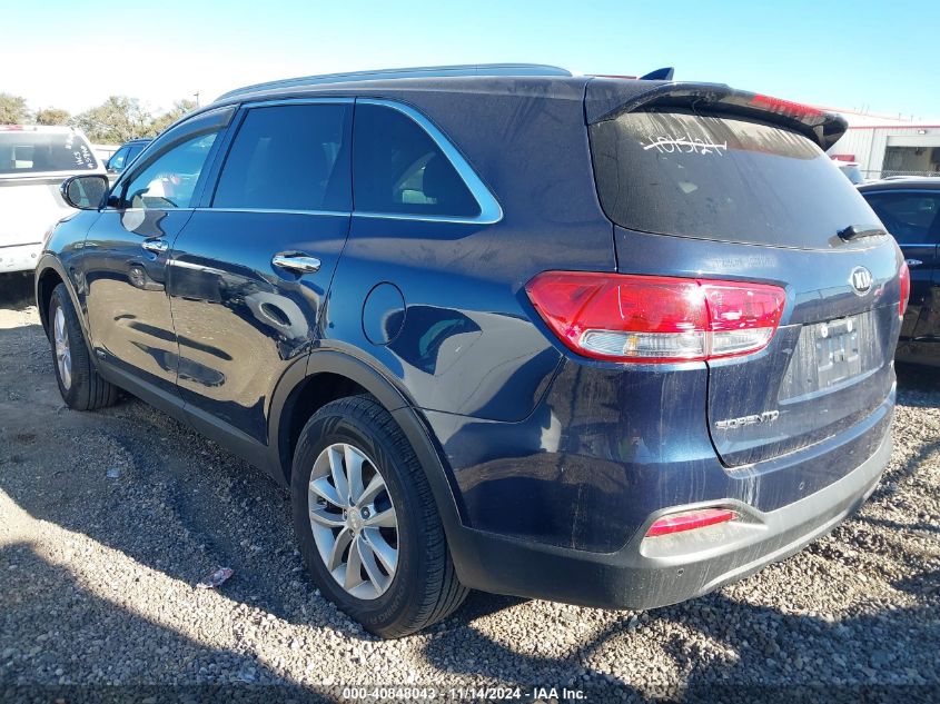 VIN 5XYPGDA37HG293587 2017 KIA Sorento, 2.4L Lx no.3