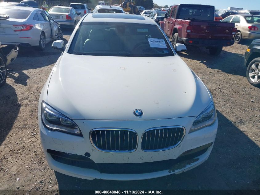 2013 BMW 750Li VIN: WBAYE8C59DD132843 Lot: 40848048